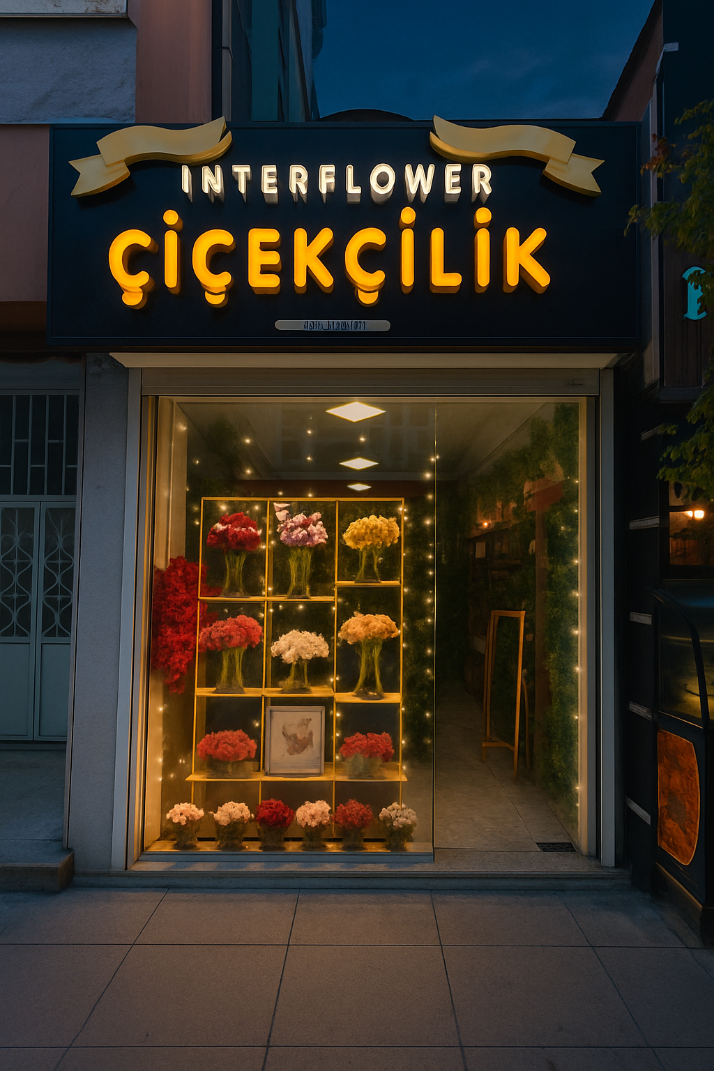 interflower çiçekçilik & çikolata